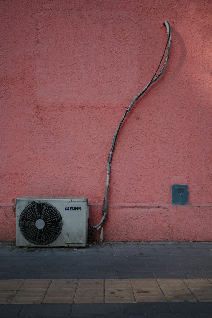 Klimaatkast van een luchtbehandelingsinstallatie